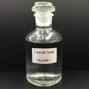 Caustic Soda liquid close up