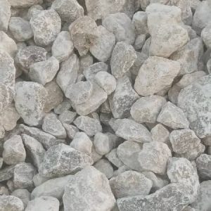 Gypsum export packaging in jumbo bags prepared for international shipping from Iran