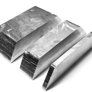 High-purity Zinc Ingot stacked for industrial use