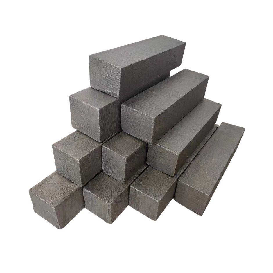 Industrial iron ingots prepared for global export