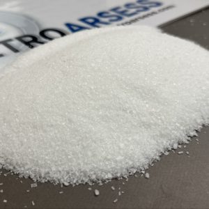 Crystalline ammonium sulfate fertilizer produced in Iran