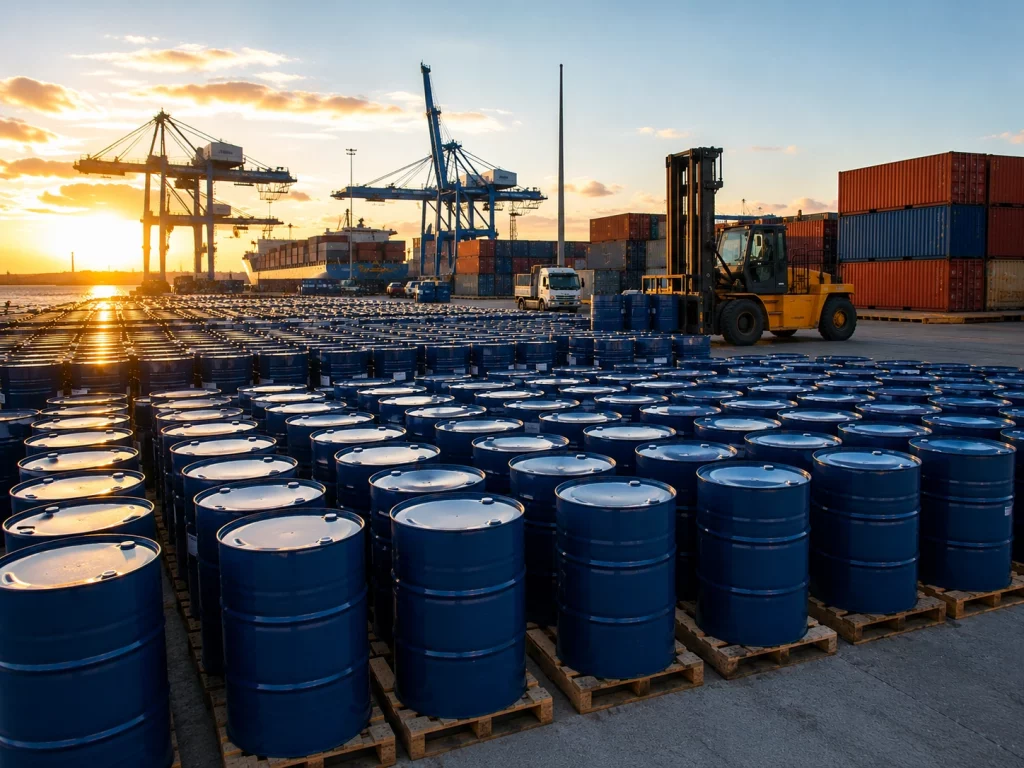 Iranian Bitumen Export Packaging Steel Drums and Jumbo Bags